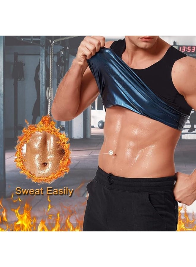 ALVA Men’s Sweat Sauna Suit – Premium Heat-Trapping Sauna Jacket & Pants for Weight Loss, Sweat Enhancement & Workout Acceleration – Lightweight Compression Fitness Suit for Training, Gym, Boxing, Cardio & Sauna Therapy (Large) - Image 2