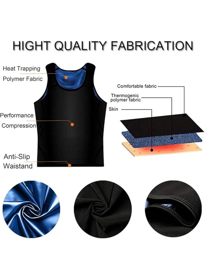 ALVA Men’s Sweat Sauna Suit – Premium Heat-Trapping Sauna Jacket & Pants for Weight Loss, Sweat Enhancement & Workout Acceleration – Lightweight Compression Fitness Suit for Training, Gym, Boxing, Cardio & Sauna Therapy (Large) - Image 4