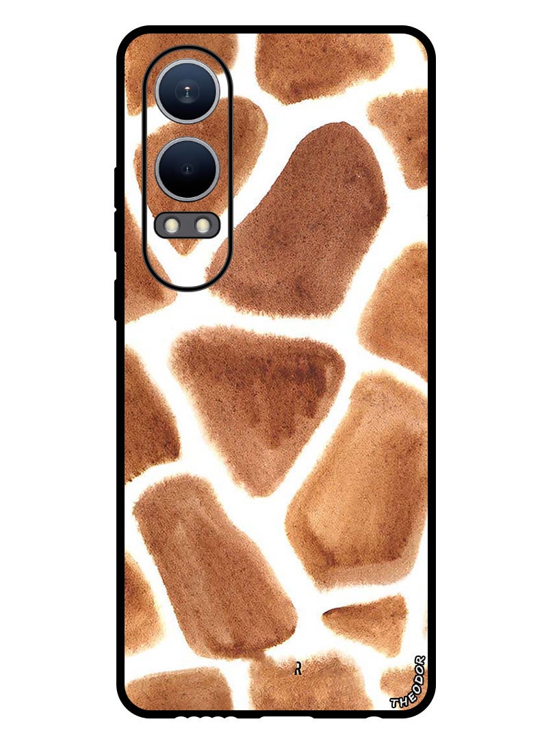 Theodor Protective Case Anti Scratch Shock Proof Bumper Cover For OnePlus Nord CE4 Lite Stamp Mud Texture - Image 1