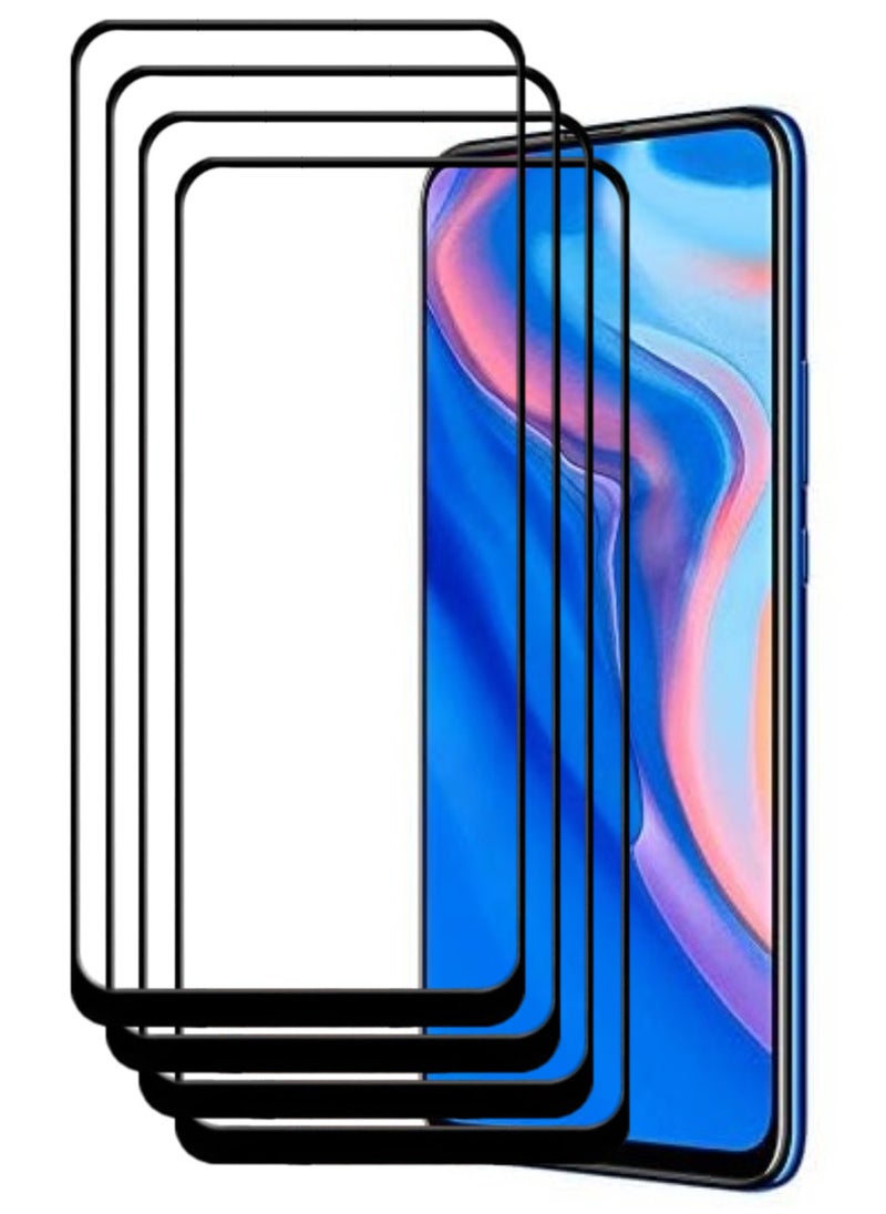 ACLIX 4 Pieces Antistatic ESD Dustproof Premium Quality High Definition Tempered Glass Screen Protector Designed For Huawei Y9 Prime (2019) - Image 1