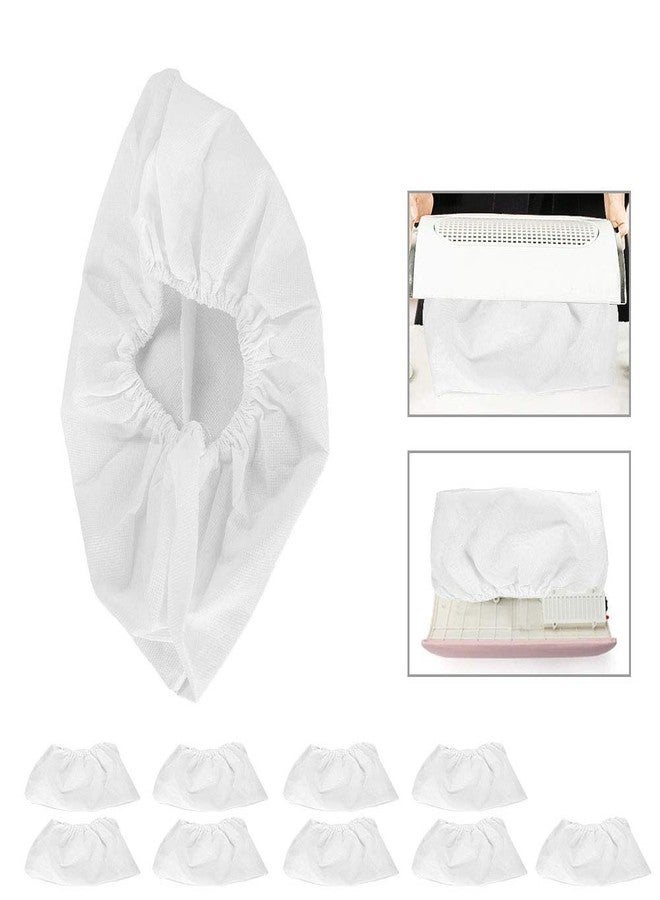 Semme Nail Dust Collector Bag, Replaceable Dirt Suction Bag with Elastic Cord Suitable for All Nail Art Dust Suction Collector, Nail Art Salon Tools (10PCS) - Image 4