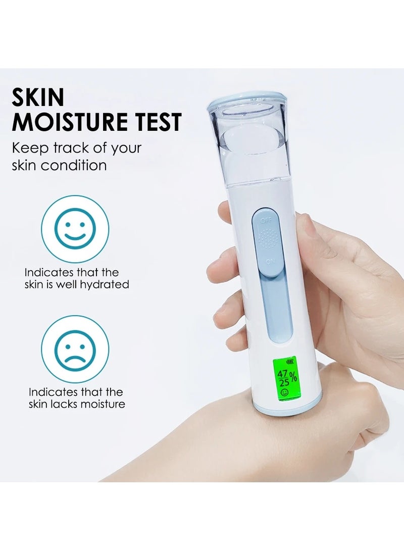 AROAQ Handheld Nano Mist Sprayer Beauty Instrument Mini Moisturizing Humidifier Skin Care LED Display Portable Facial Steamer Nebulizer - Image 3