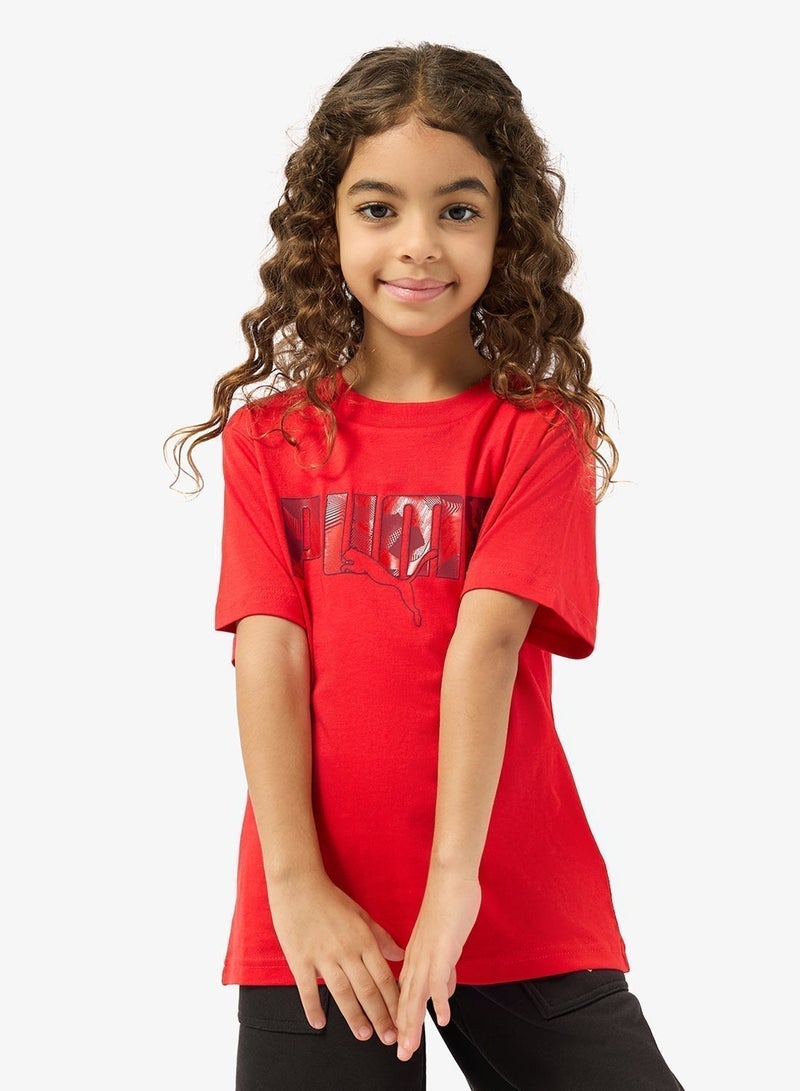 PUMA Youth Essential Logo Lab Story 2 T-Shirt - Image 1