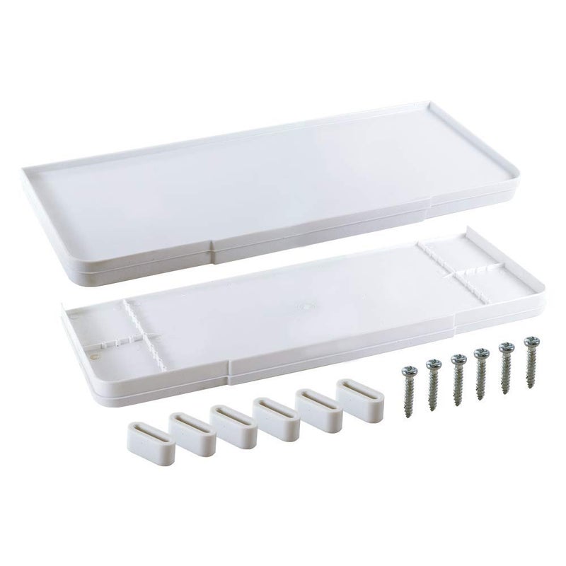 EZFLO 40271 Universal Toilet Tank Replacement Cover White