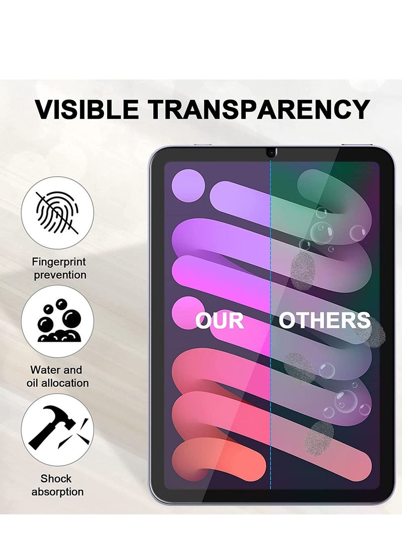 BORTONY Screen Protector Tempered Glass For iPad Mini 2021 6th Generation 8.3-Inch - Image 5