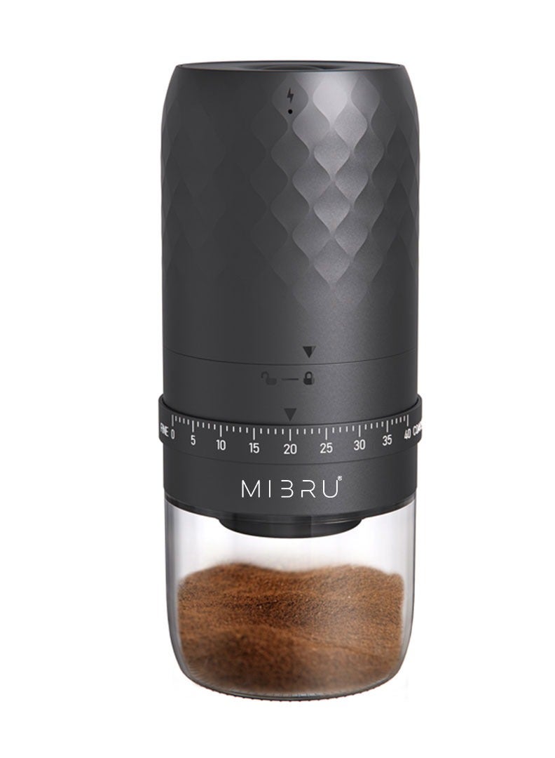 MIBRU V60 Pour Over Premium Drip Coffee Maker Kit, 12-piece Drip Coffee Maker with Built-in Kettle, Thermometer, Coffee Bean Weighing Tray, Electric Coffee Bean Grinder, Coffee Bean Spray Bottle, Coffee Spoon, Paper Coffee Filter, Coffee Filter, Coffee Sharing Pot, Manual Slim-Neck Coffee Pot, Restrictor Spout for Drip Coffee Pot, Specialty Coffee Kit, Specialty Coffee Tools, Coffee Machine, Coffee Cup, Coffee Cleaning Kit, Pour-Over Coffee Maker Accessories  - Image 3