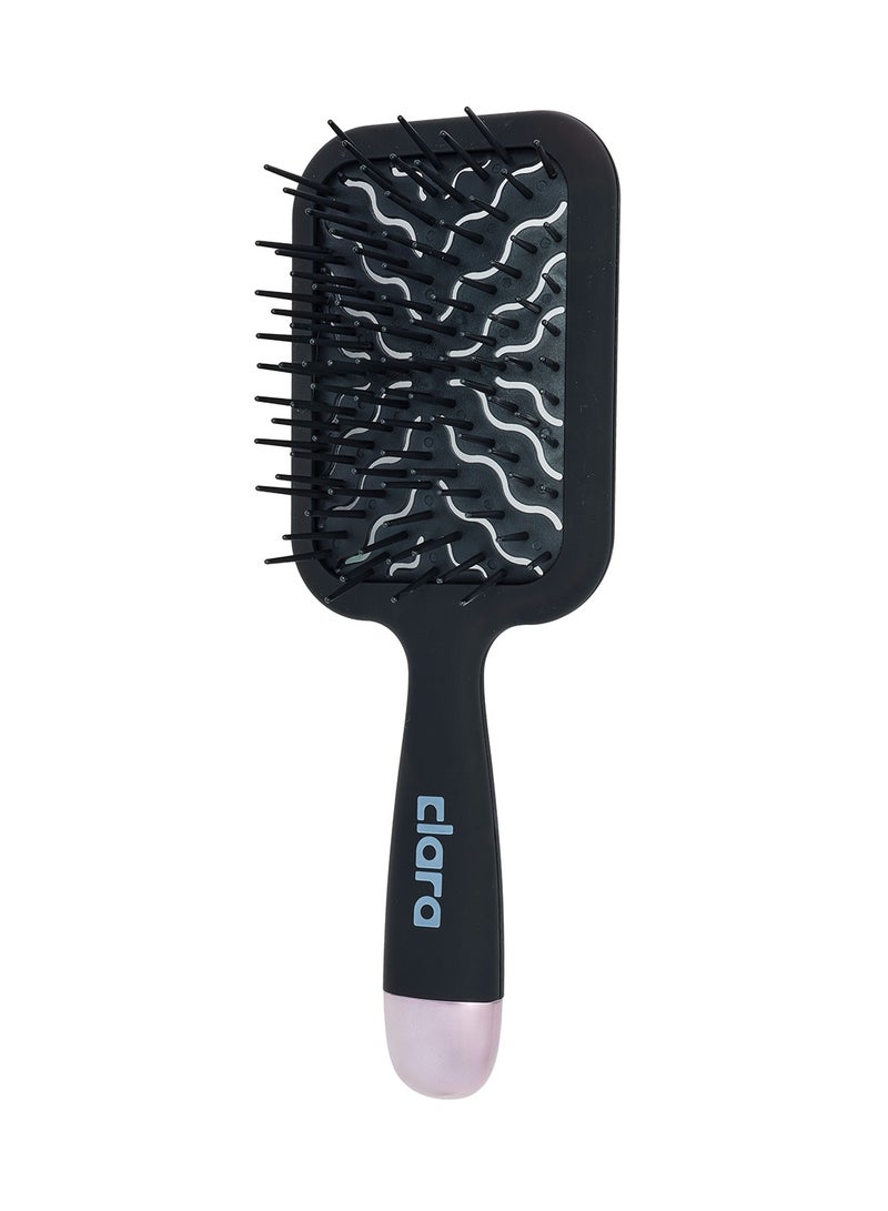 Clara Wide Paddle Hair Brush – Detangling & Blow Dry Styling Brush for All Hair Types – Anti-Breakage Smoothing Brush - Image 1