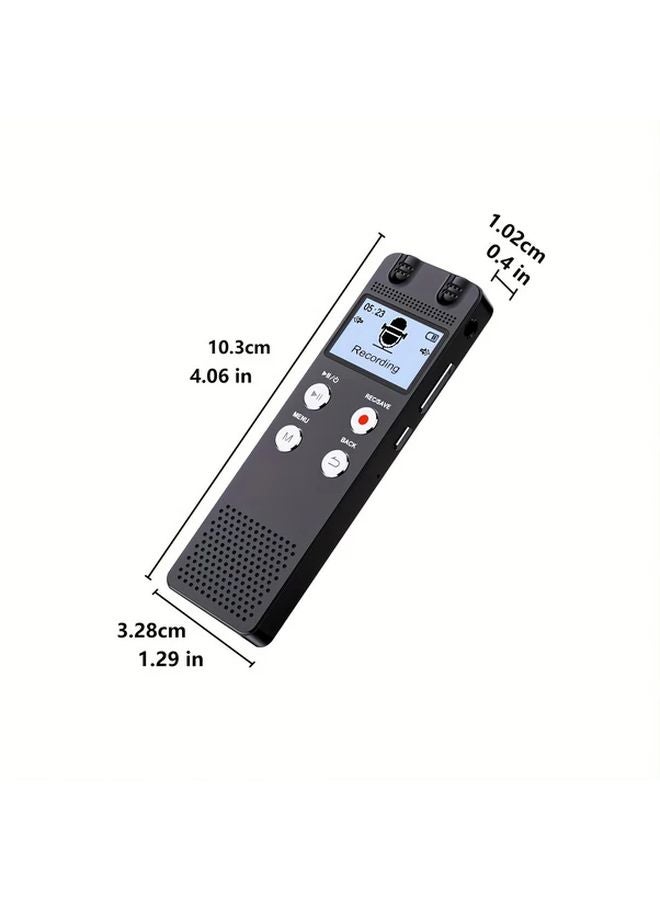 40GB Digital Voice Recorder with Playback Voice Control Password Protected Portable Recorder - Image 3