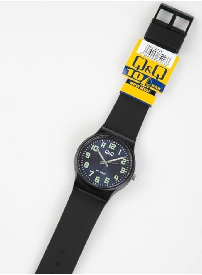 Rubber Analog Watch VS50J011Y