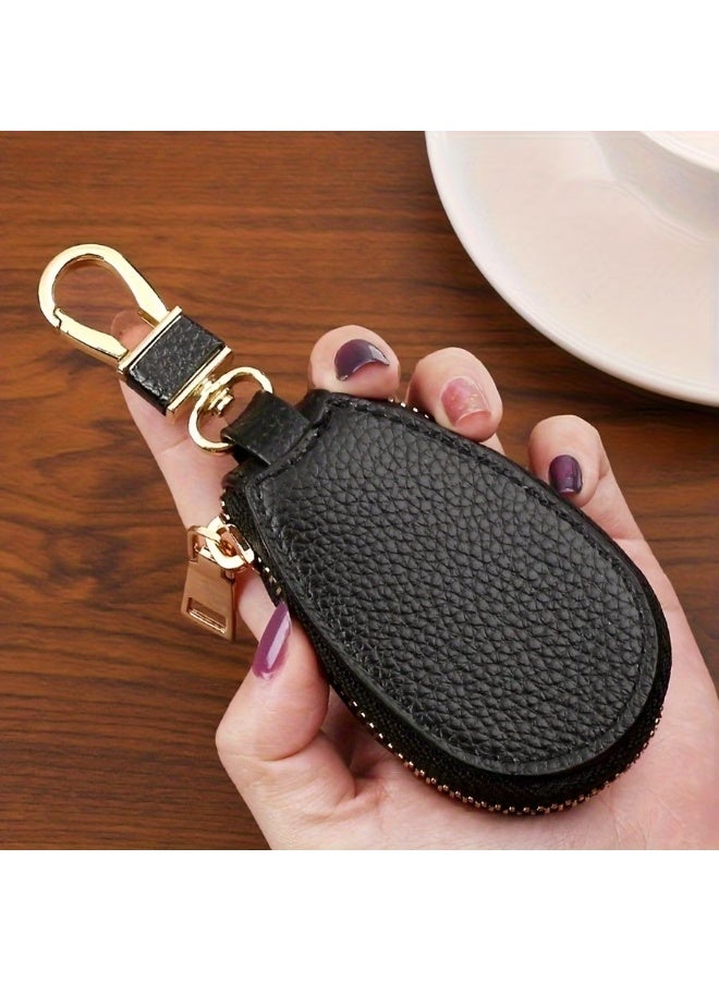 Goolsky Mini Minimalist Solid Color Car Keys Storage Bag, Lightweight Versatile Wallet For Women, Versatile Simple Purse - Image 1