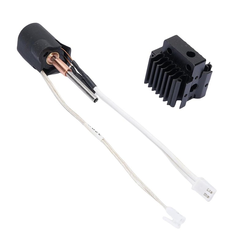 Yctze Ender 3 V3 Plus Ceramic Hotend Replacement 0.4mm Nozzle Kit with Heatsink for High Speed Printing PLA ABS PETG TPU 3D Printer Print Head - Image 1