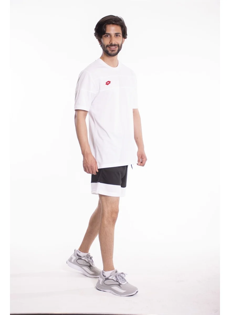 LOTTO Shorts Men Black/white/red-Lucca Short Pl