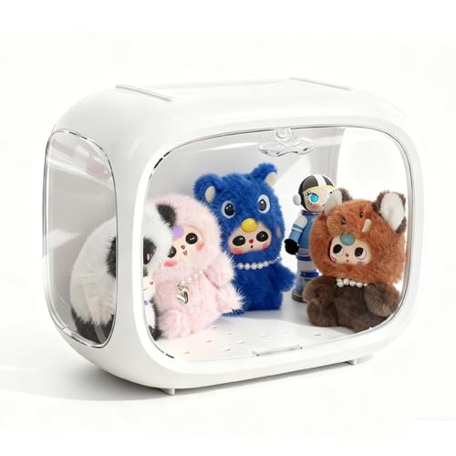 WMM Display case for Plush Doll Upgrade LargeSized Display Box for 67in Dolls Clear Acrylic Display Box with Door Dust and Moisture Proof Suitable for Lego Collectibles Action Figures Pop Mart - Image 1