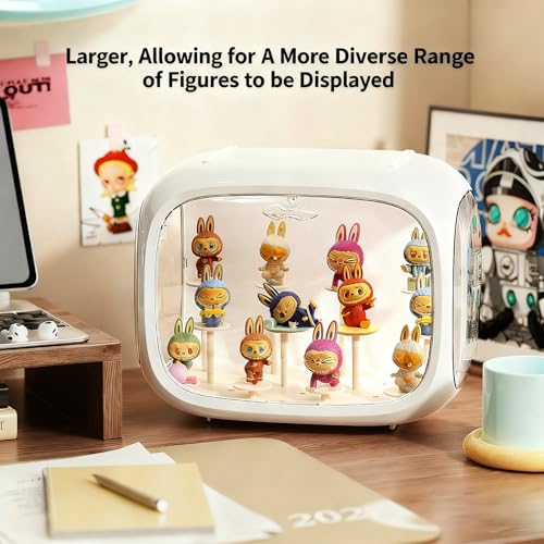 WMM Display case for Plush Doll Upgrade LargeSized Display Box for 67in Dolls Clear Acrylic Display Box with Door Dust and Moisture Proof Suitable for Lego Collectibles Action Figures Pop Mart - Image 5