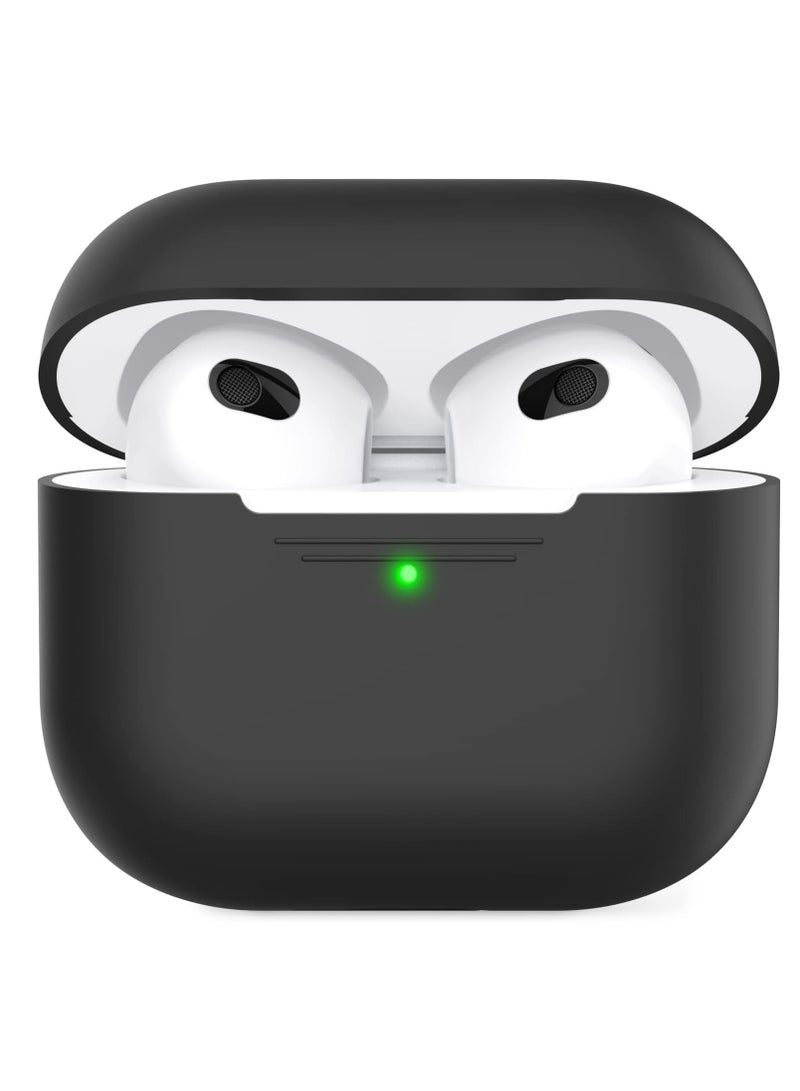 for AirPods Pro 2  Case Cover - Full Body Protective Silicone Case Compatible with New Apple AirPods Pro 2nd Generation Case, Shockproof Black. - Image 3