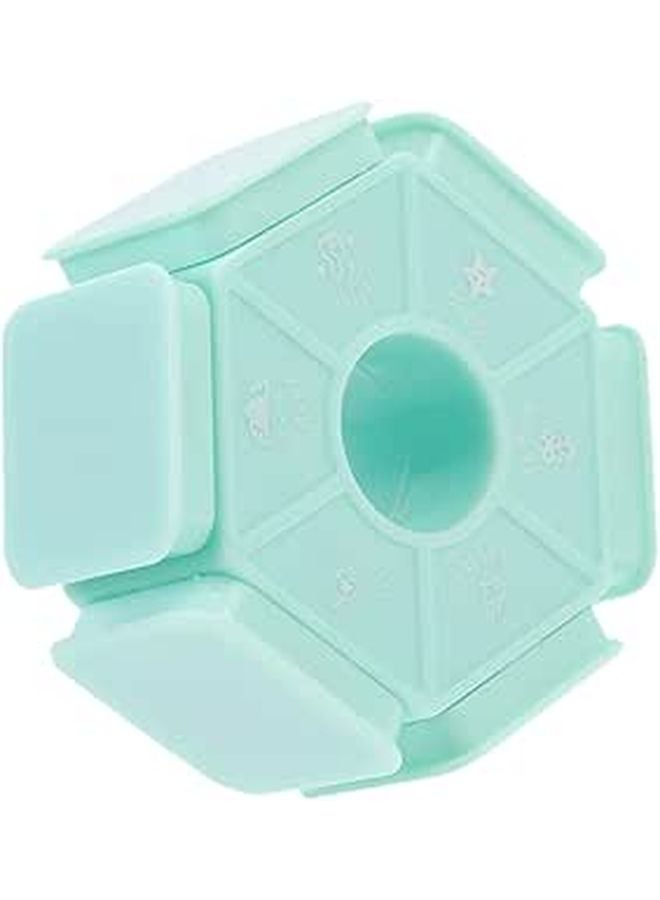 Self Inking Teacher Stamp 6 Sided Multi Face Rubber Homework Comment For Classroom - Image 1
