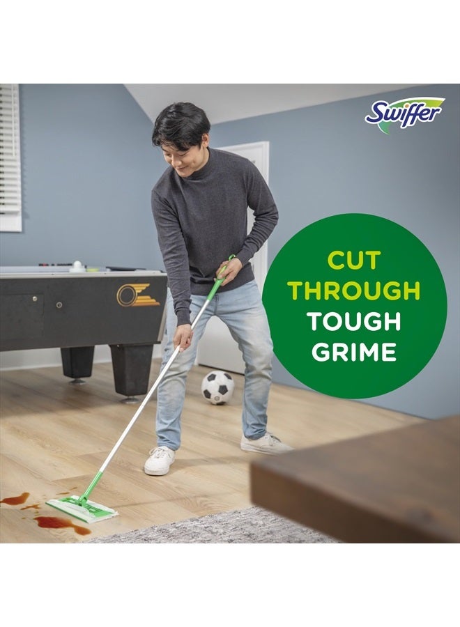 Swiffer Multi-Surface Kit for Floor Cleaning, Kit Includes 1 Sweeper, 14 Dry Sweeping Cloths, 5 Wet Mopping Cloths,20 Piece Set - Image 5
