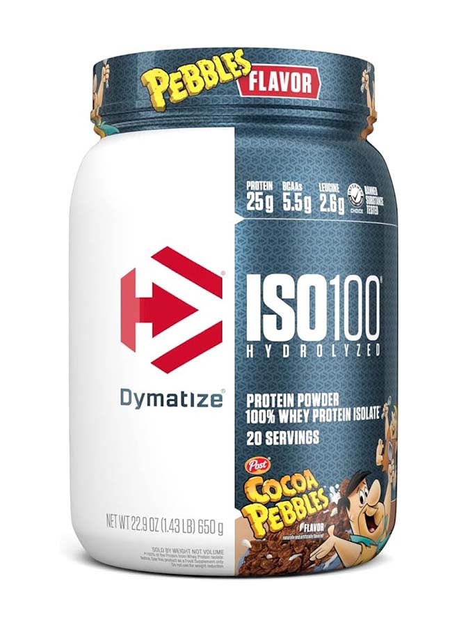 Dymatize Iso 100 20 Serving Cocoa Pebbles 650 Gm - Image 1
