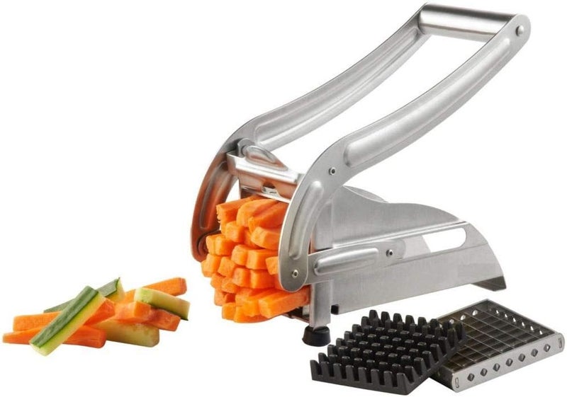 ARTC Stainless Steel Potato & American Style Chip Slicer With 2-Interchangable Blades - Image 2