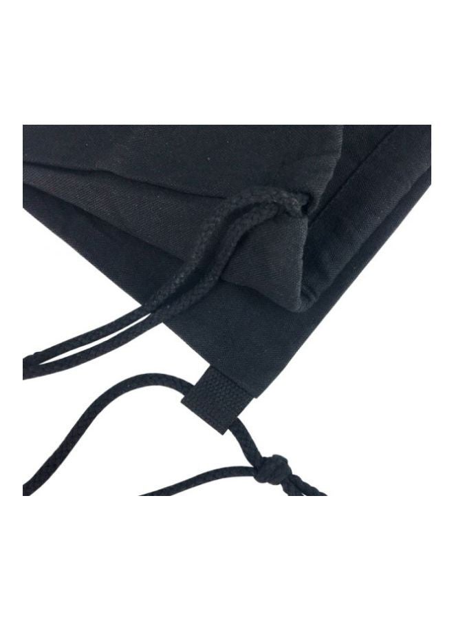 Loquat Sports Fortnite Drawstring Backpacks Black/White - Image 2