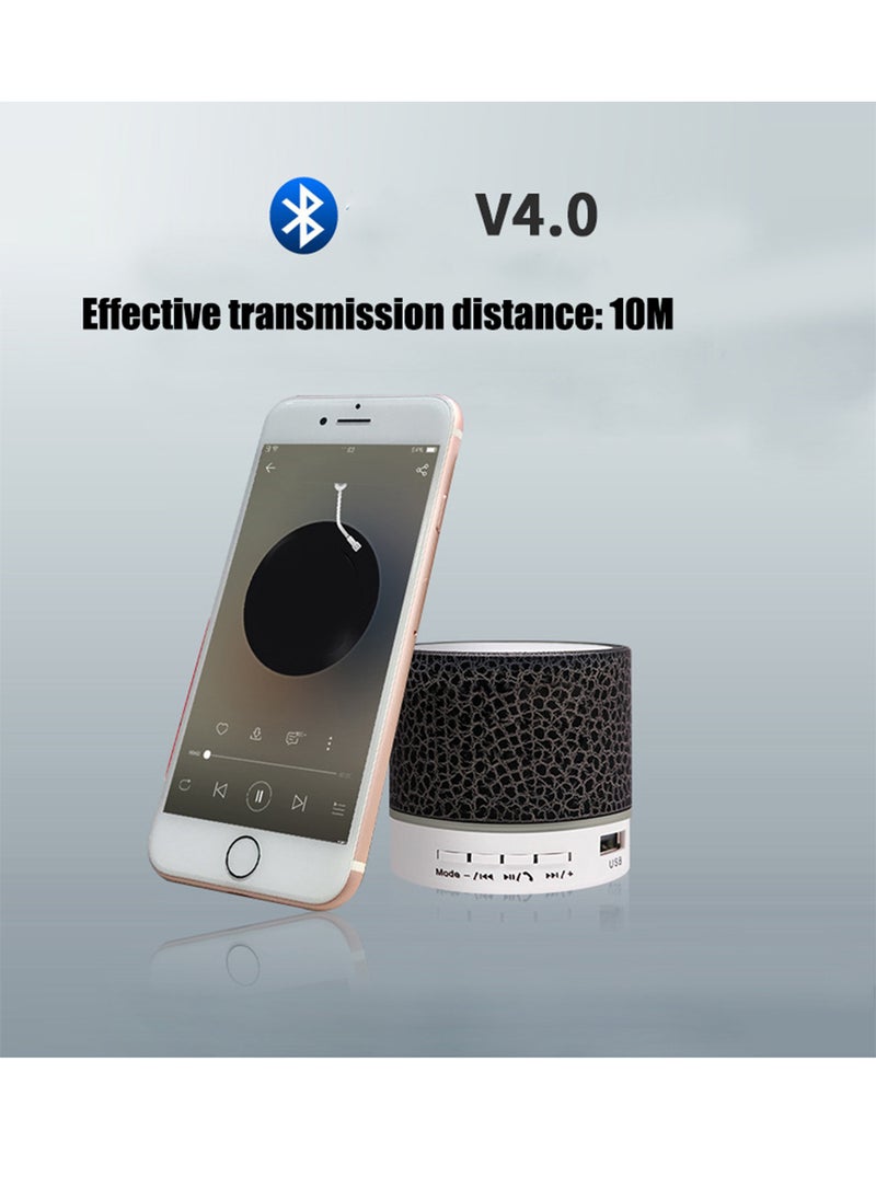 Generic Wireless Bluetooth Speaker , Portable Wireless For Home with LED/Party/Outdoor/Beach, Electronic Gadgets, Birthday Gift  - Image 2