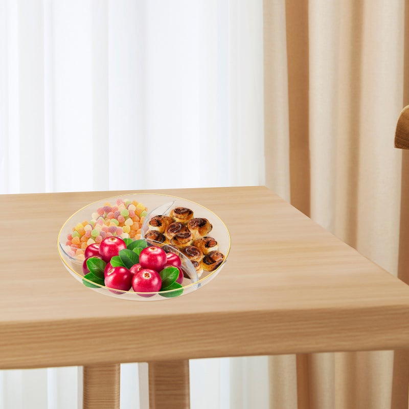 🍳 صينية بلاستيكية متعددة الاستخدامات للفواكه والحلويات متينة للاستخدام المنزلي - Image 5