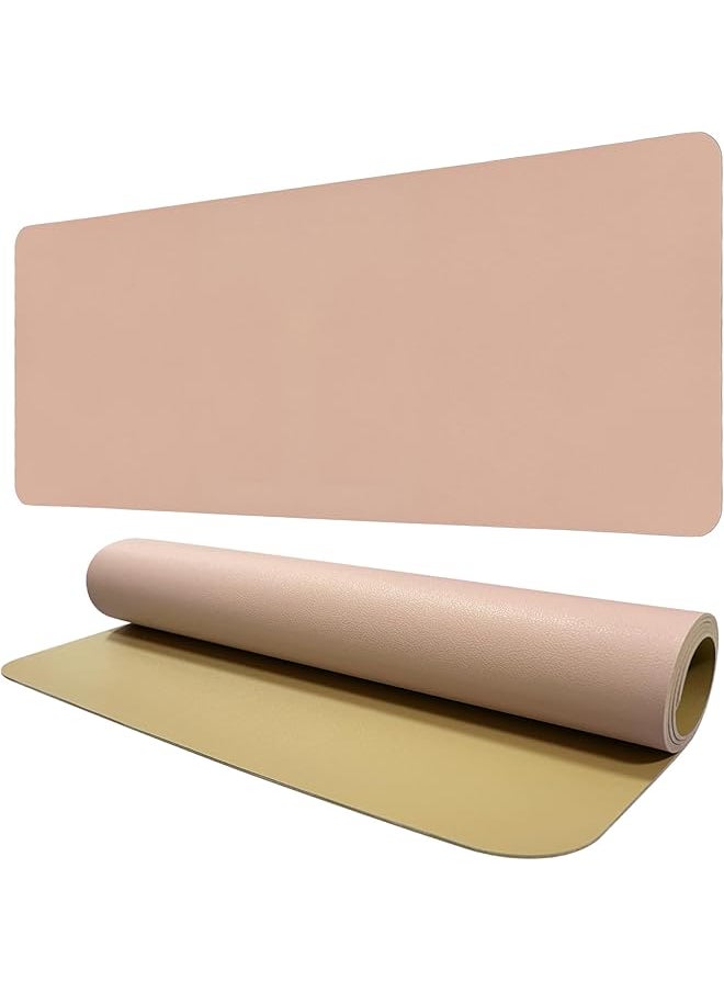 AMGREEN - LSVUQED Large Gaming Mouse Pad with Stitched Edges, Double-Sided Solid Color Desk Mat, Extended XL Mouse Pad with Available on Both Sides, Cool Desk Pad for Keyboard and Mouse, 80 * 30CM. - Image 1