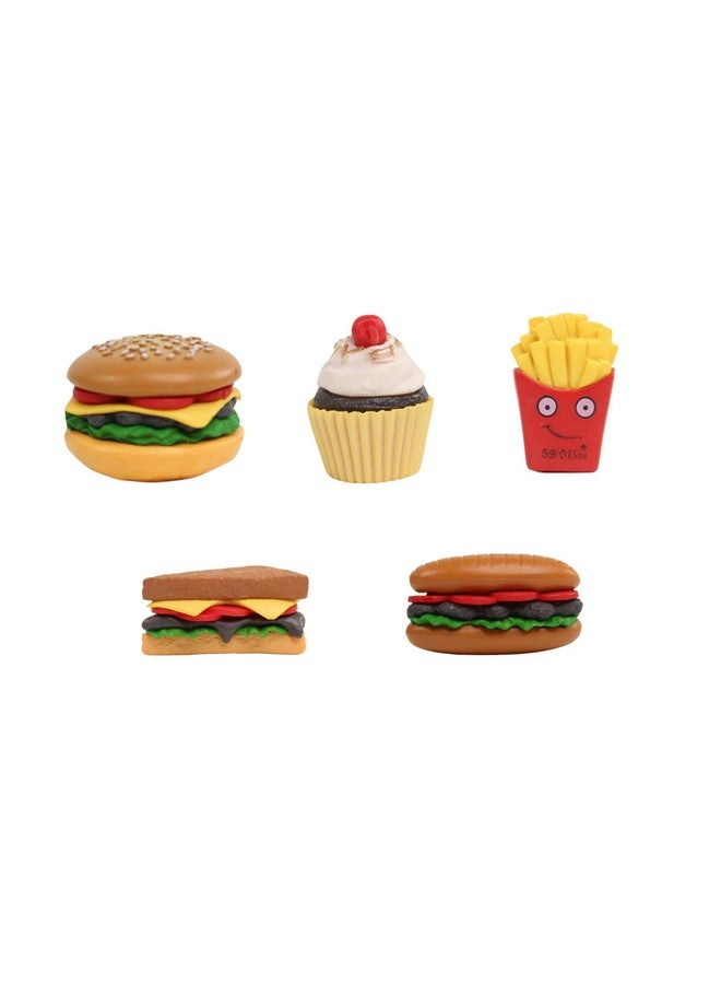 Wonderland (Set of 5) Miniature Toys Fast Food - Image 2