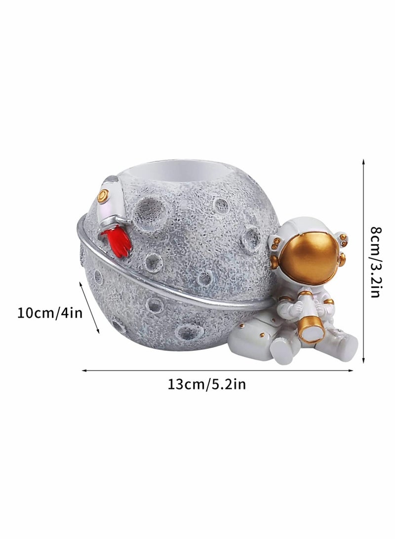 KASTWAVE Pencil Pen Holder, for Kids Astronaut Pen Organizer Fairy Figure Pen Holder, for Desk Decoration, Back to School Gift, for Kids - Image 2