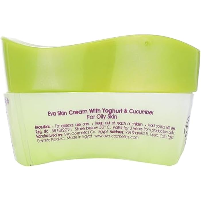 Eva Skin Care - Cream with Yogurt and Cucumber, 20gm - Image 3