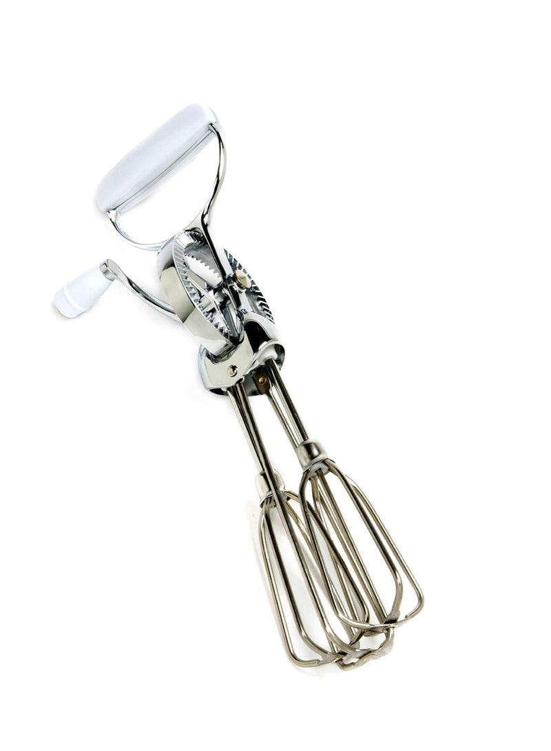 Norpro خلاط بيض نوربرو كلاسيكي يدوي بنمط يدوي من الفولاذ المقاوم للصدأ 18/10 بطول 12 بوصة - Image 1