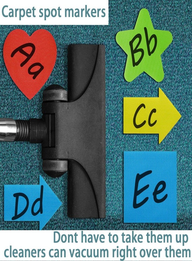 زنون أقلام تحديد السجاد متعددة الألوان من زونون، 5 أنماط، نقاط أرضية للأنشطة الجماعية، مناسبة للفصول الدراسية ورياض الأطفال (50 قطعة) - Image 5