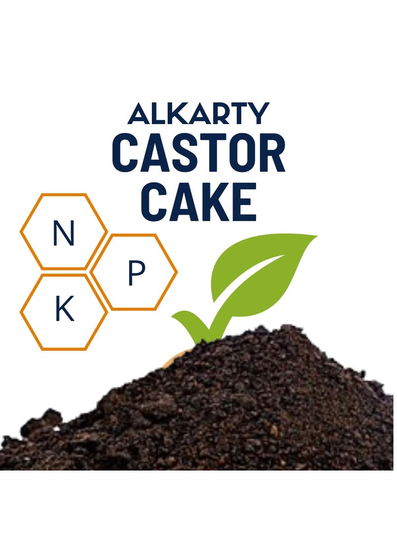 Alkarty CASTOR OIL CAKE ORGANIC FERTILIZER FOR ROSE PLANTS 950 Grams  - Image 3