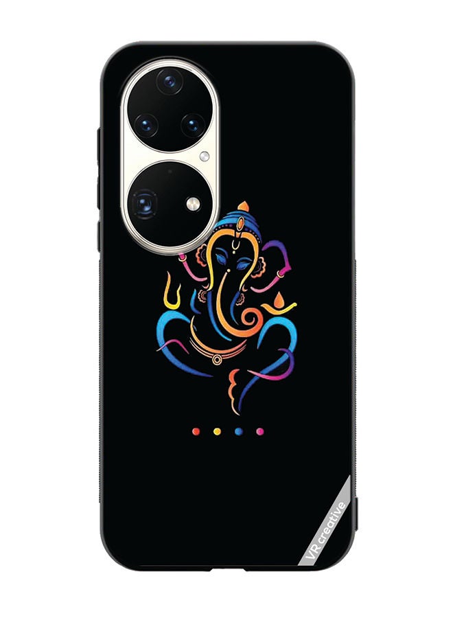VR CREATIVE Protective Case Cover For Huawei P50 Pro Ganesh Ji Design Multicolour - Image 1