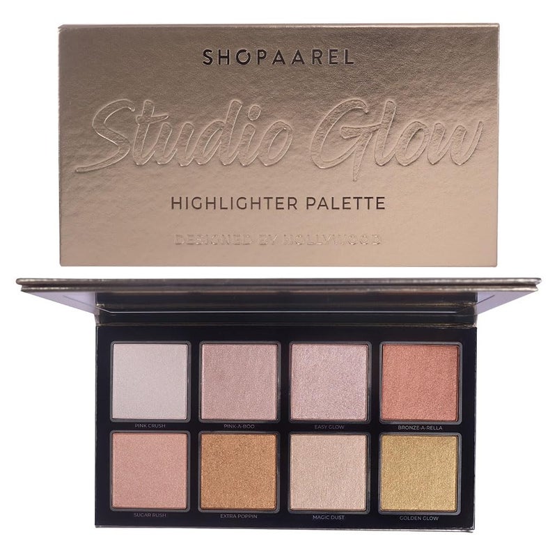 Shopaarel باليت هايلايتر شوباريل استوديو جلو - Image 3