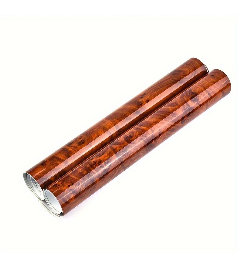 Wood Grain Car Sticker High Gloss Waterproof Adhesive Film for Universal Auto Interior Decor - Image 5