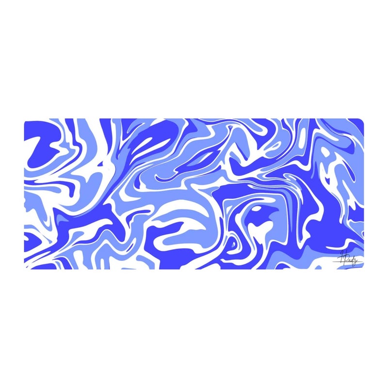 Saco وسادة ماوس للألعاب XXL للكمبيوتر – سجادة مكتب كبيرة 900×400×3مم، قاعدة مطاطية غير قابلة للانزلاق، سطح مقاوم للماء، تصميم انسيابي، وسادة ماوس كبيرة للوحة المفاتيح لمكتبك ومنزلك. - Image 1