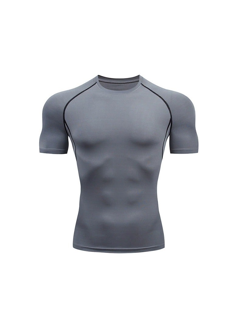 general Fitness, tight belly tightening exercise body shaping breathable quick-drying training top T-shirt
