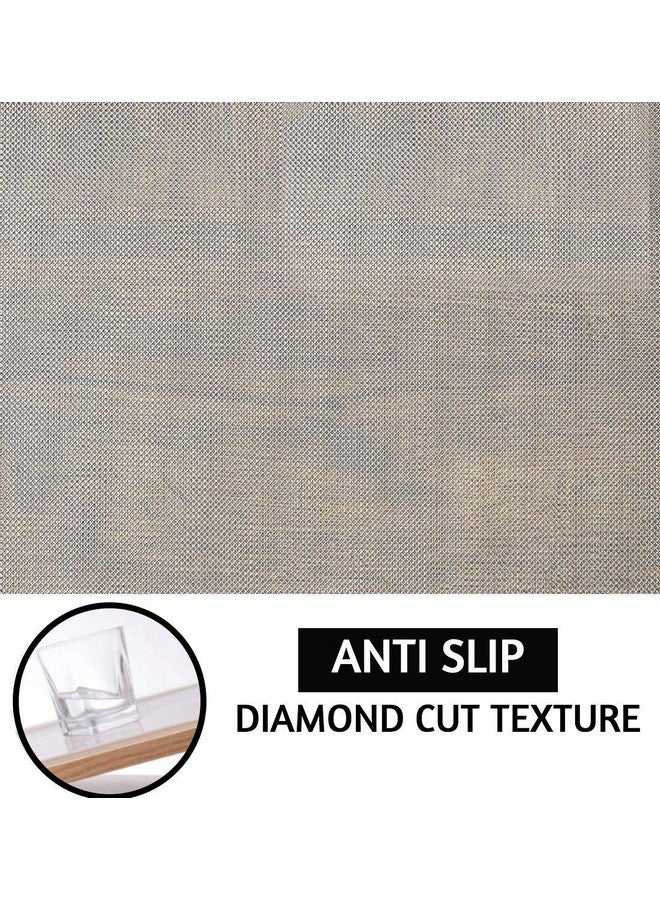 CLAPONE Kitchen Mats for Shelves/Fridge Liners/PVC Mats for Kitchen/Shelf Liners/Multipurpose Anti-Slip Mat/Sheet for Fridge/Kitchens/Cupboard/Drawers/EVA Mat (Whitelux, 45cm X 5 Mitre) - Image 3