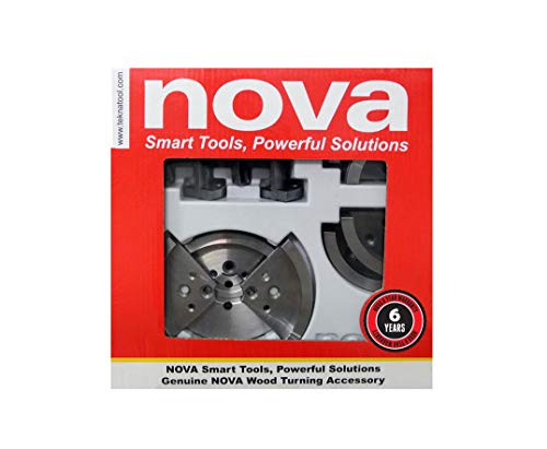 NOVA 6037 Big Project Wood Lathe Chuck Jaw Bundle - Image 1