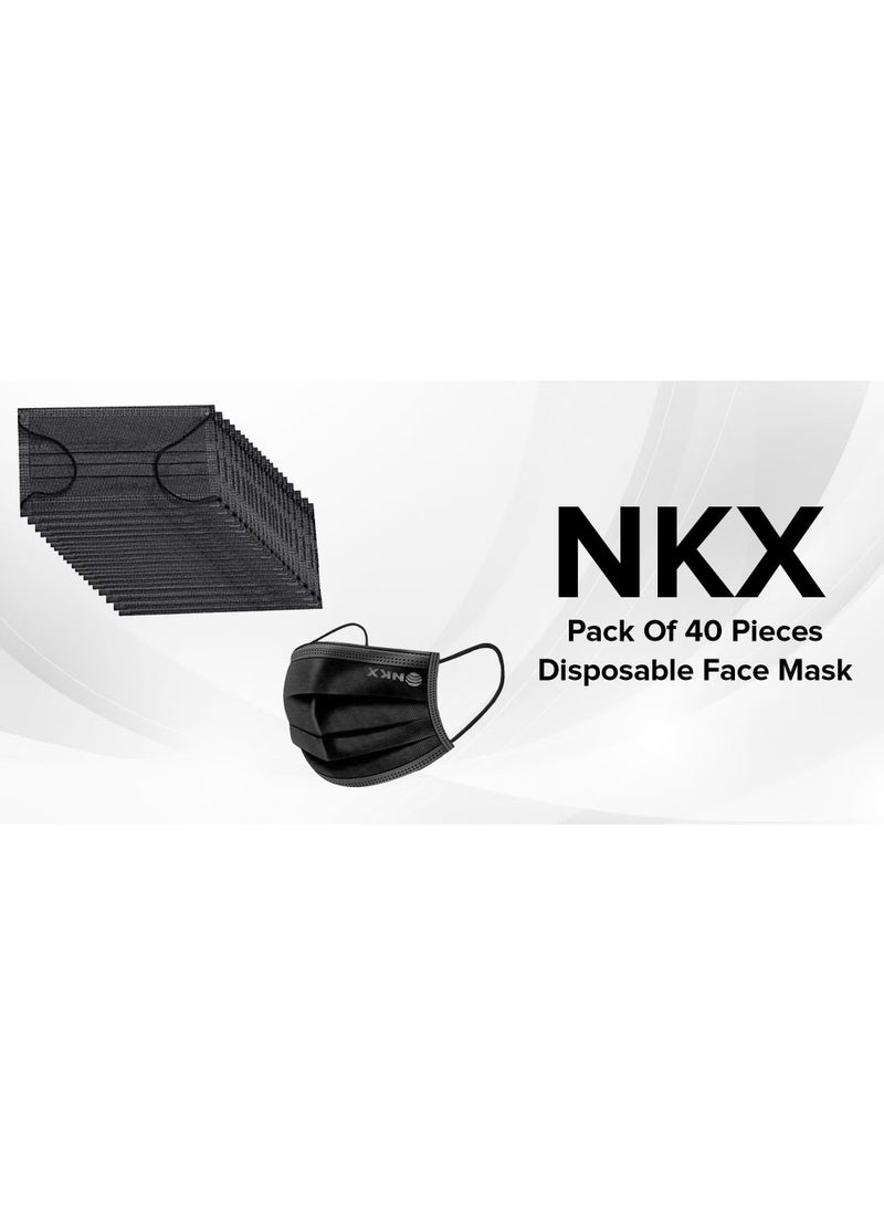 إن كي أكس 40 قطعة - قناع وجه للاستعمال مرة واحدة - Image 5