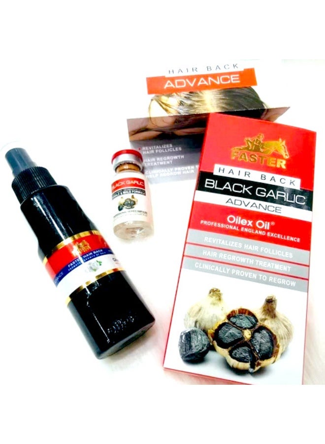 بخاخ زيت الشعر بالثوم الأسود من فاستر هير باك 100مل - Image 3