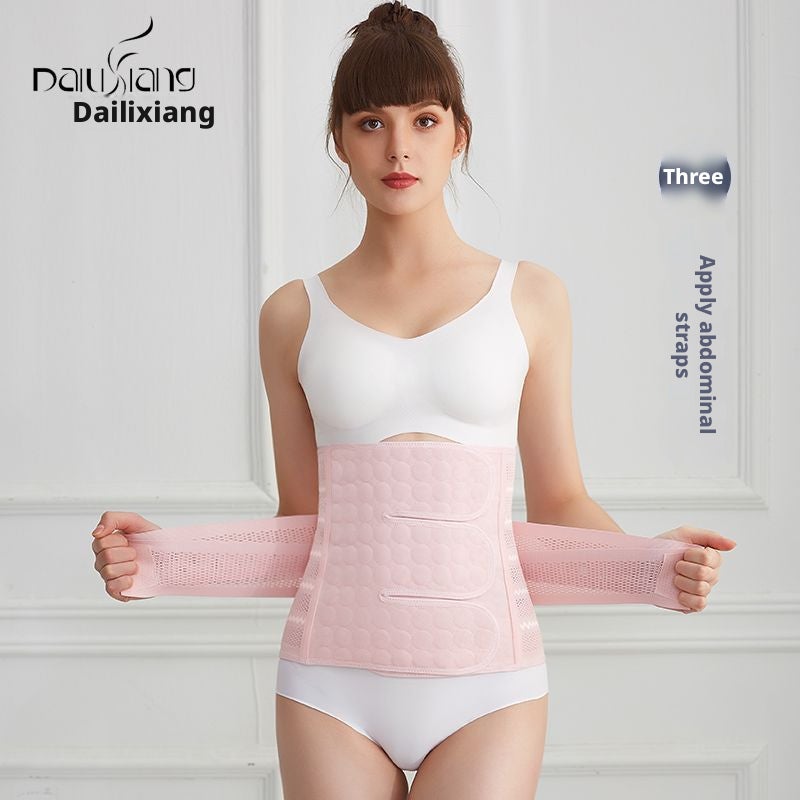 3-Panel Postpartum Waist Trainer, Strong Shapewear Tummy Control Corset for Women - Image 1