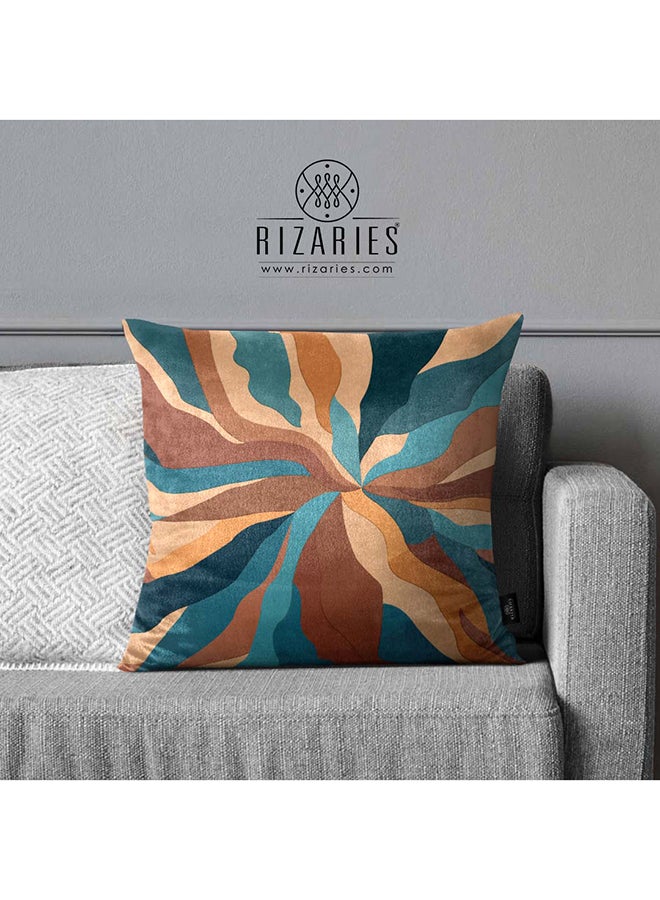 RIZARIES SuperSoft Ocean Design Throw Pillow - Image 1