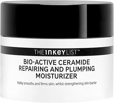 The INKEY List BioActive Ceramide Moisturiser 50ml AntiAgeing Skincare 24Hour Hydration Cream Vegan Friendly Suitable For All Skin Types - Image 1