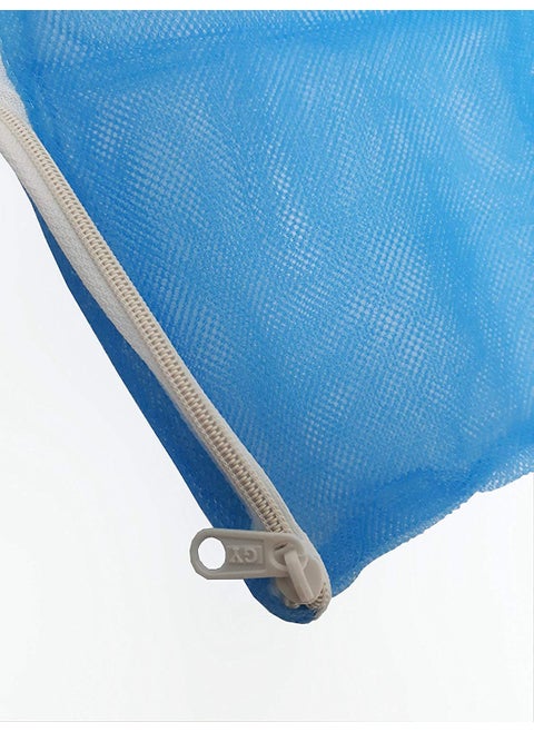 VITARA Premium Reusable Fridge Storage Bag for Vegetables and Fruits Mesh Net Fabric with Zip Lock EcoFriendly NonToxic Pack of 30