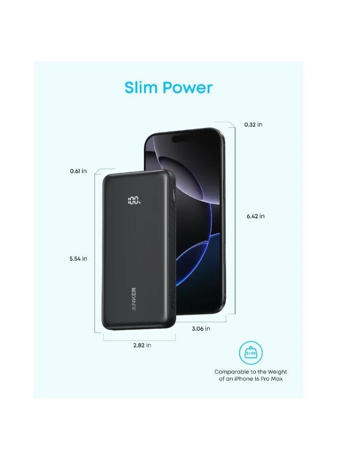 Anker Zolo Power bank 10000mAh 22.5W Fast Charging Power Bank with Built-in USB-C Cable [CCC Certified] - Image 5