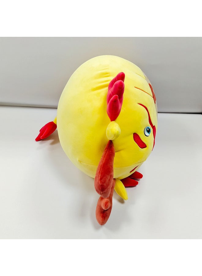 Plush Animal Doll Cute Soft Dragon Plush Toy Stuffed Toy Animal Kids Baby Soft Toy-Specifications:35cm-Color:Sunflower Color - Image 4