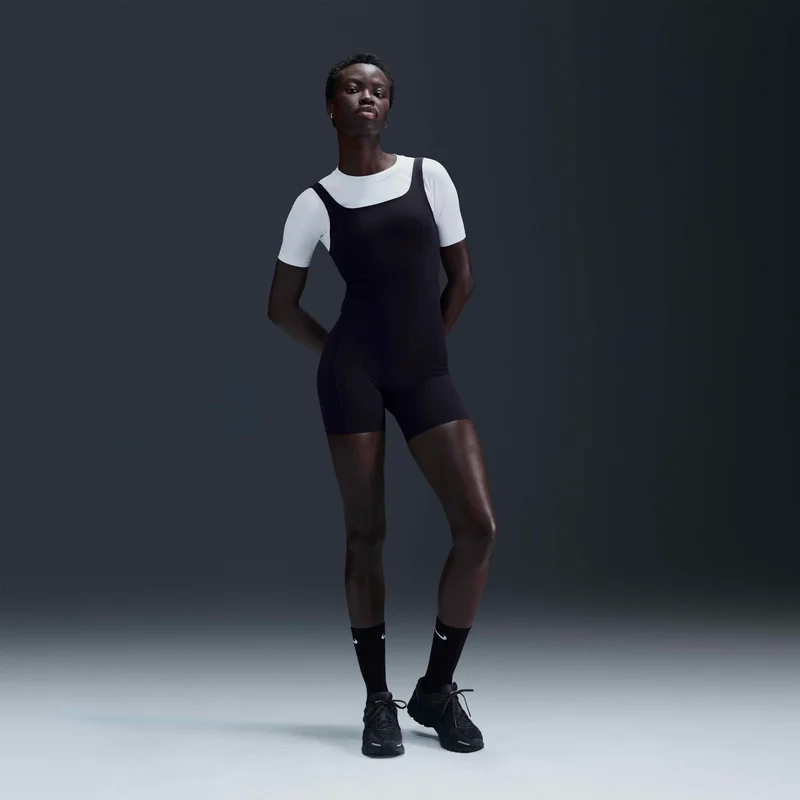 Nike Black Women's Zenvy Dri-FIT Bodysuit for Women | Best Price UAE