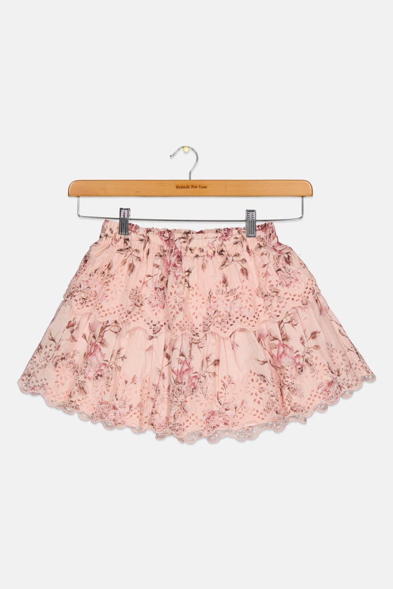 GAP Kids Girl Allover Print Mini Skirt, Multicolor - Image 1